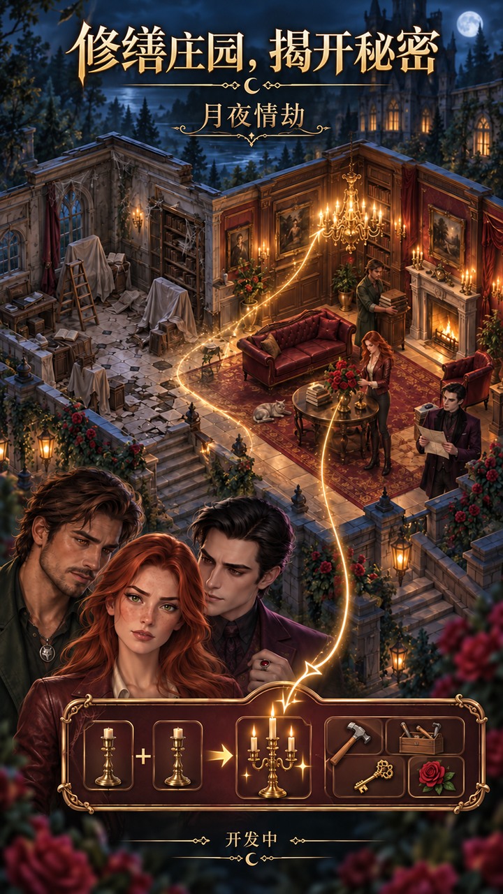Concept art: restoring the manor